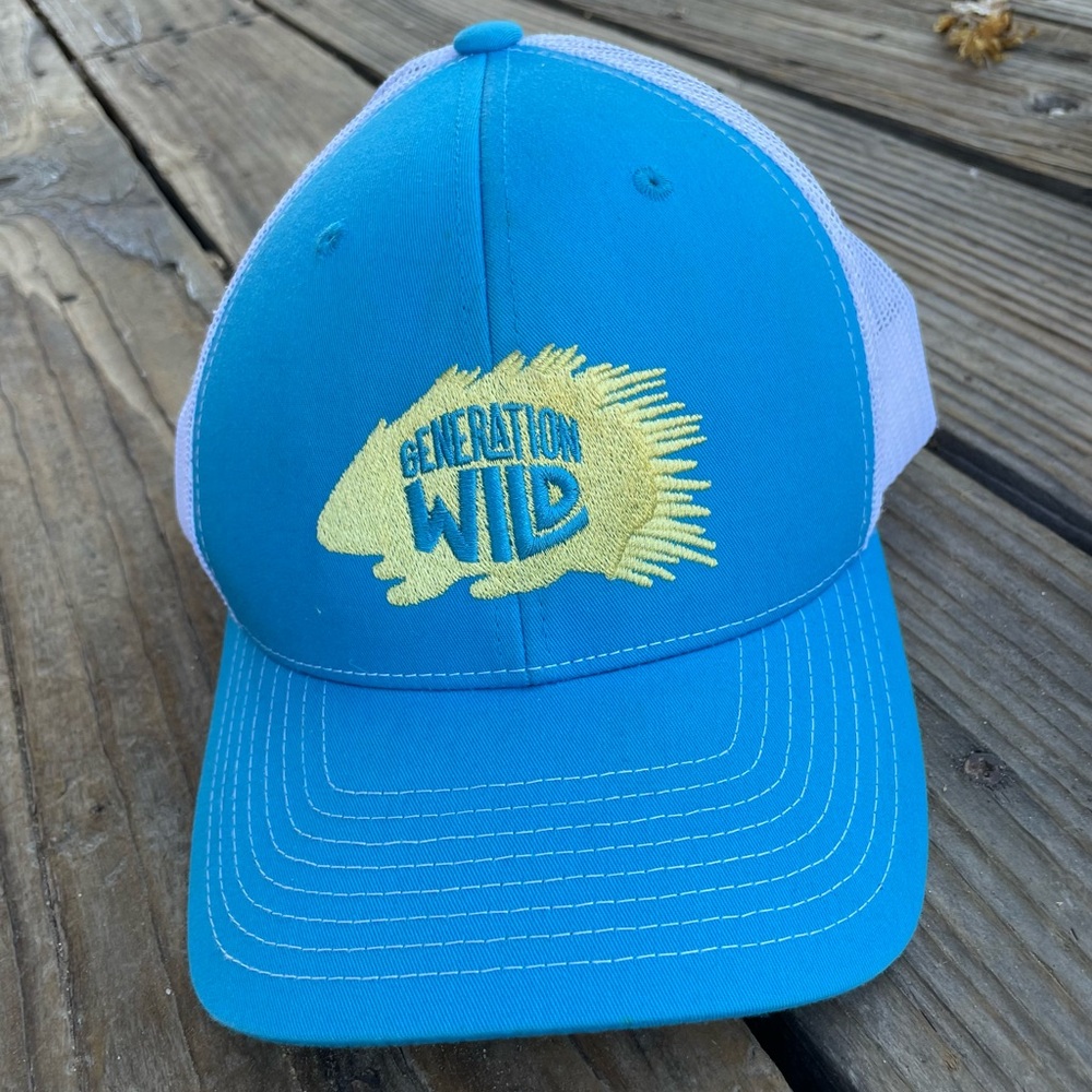Generation Wild Adjustable Cap Porcupine Blue Yellow GOCO (Great Outdoors CO)